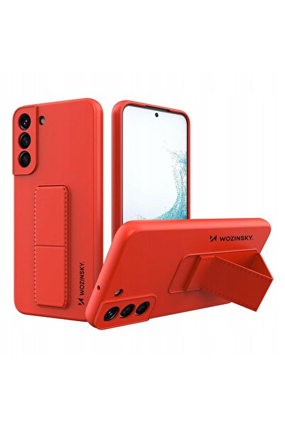 WOZINSKY Husă cu suport pentru Samsung Galaxy S22+ din silicon rezistent