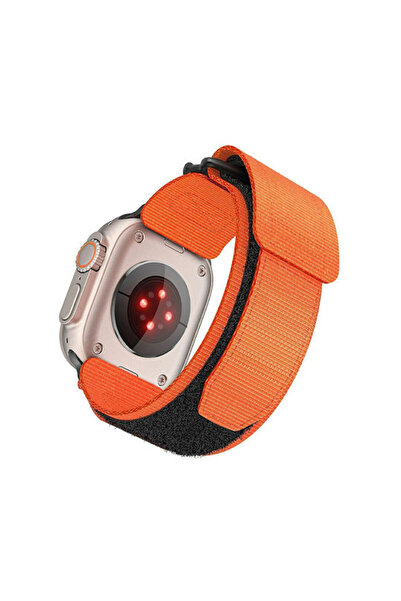 Forcell F-design Fa05 Λουράκι Νάιλον για Apple Watch 38 40 41 χιλ. Πορτοκαλί