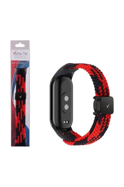 Other Volte-Tel Λουράκι Δερμάτινο Μαύρο (Huawei Band 8)