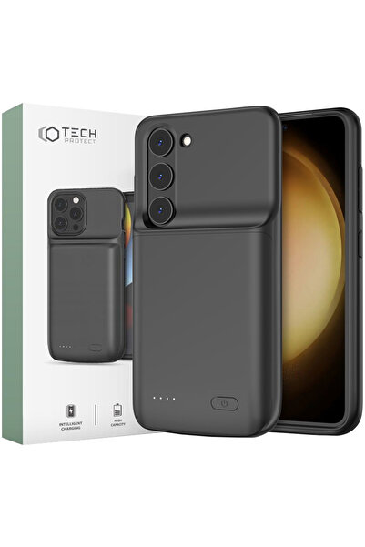 Tech-Protect Powercase 4800mAh Pentru Samsung Galaxy S23+ Plus Capacitate mare