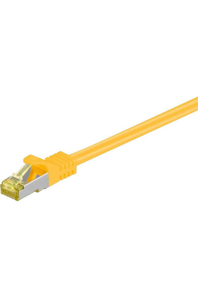 goobay Καλώδιο Ethernet S/FTP Cat.7 10Gbps 1.5μ Κίτρινο Κωδικός: 91593
