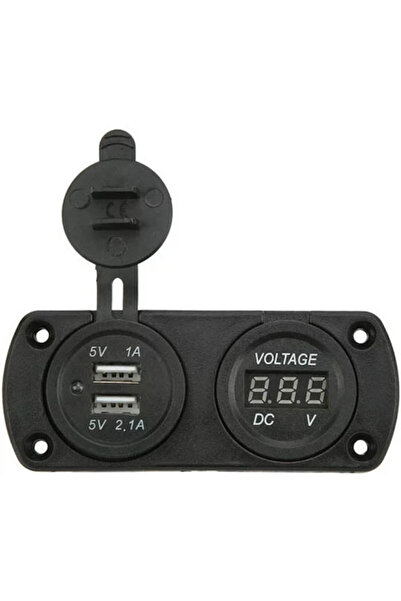 Other Φορτιστής Αυτοκινήτου Auto Gs 1A με Θύρες: 2xUSB Μαύρο Χρώμα Κωδικός: 9...