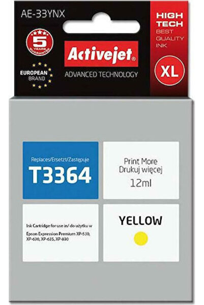 Other Συμβατό μελάνι για εκτυπωτές inkjet Active Jet Epson 33XL T3364 12ml Κί...