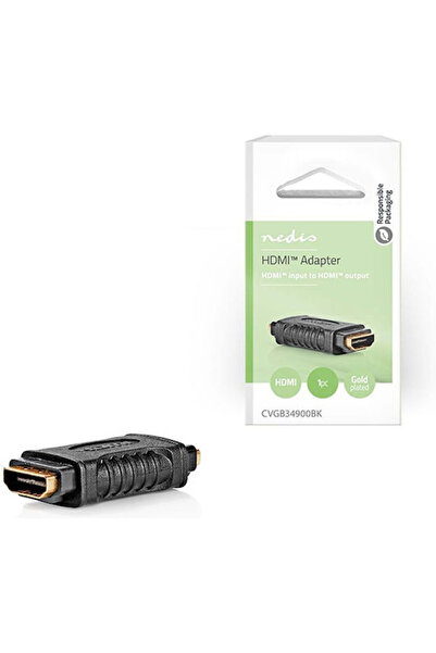 Nedis Μετατροπέας HDMI θηλυκό σε HDMI θηλυκό 1 τεμάχιο CVGB34900BK