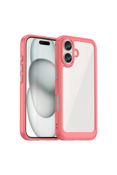 Hurtel Husă Outer Space pentru iPhone 16 cu ramă din gel și protecție luminoasă