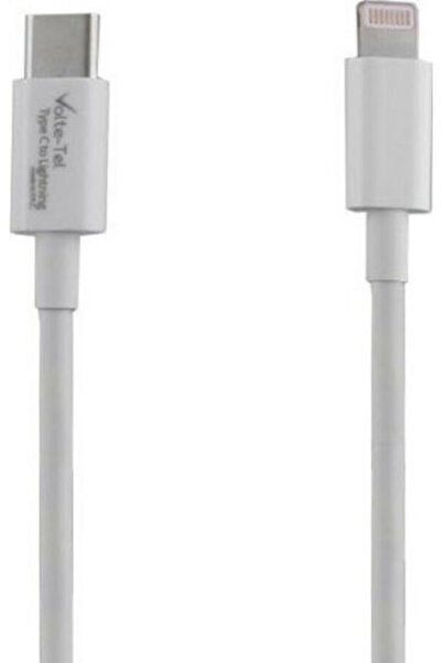 Other Volte-Tel Καλώδιο USB-C σε Lightning Λευκό 1μ (8228766)