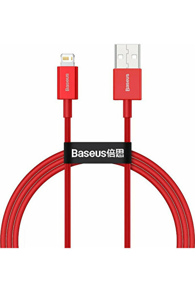 Baseus Κορυφαίο Καλώδιο USB-A σε Lightning Κόκκινο 1μ (CALYS-A09)