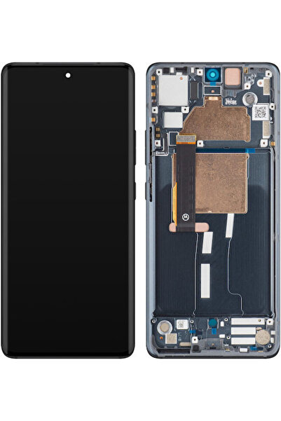 Motorola Πακέτο Επισκευής Οθόνης με Μηχανισμό Αφής για Edge 30 Fusion (Γκρι) ...