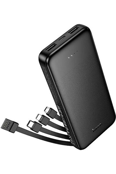 hoco. Hoco J163 Power Bank 10000mAh with 2 USB-A Ports Black