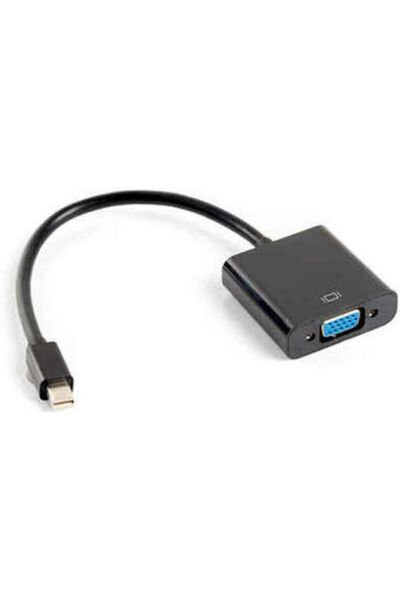 Lanberg Μετατροπέας mini DisplayPort αρσενικό σε VGA θηλυκό 1 τεμάχιο AD-0006-BK