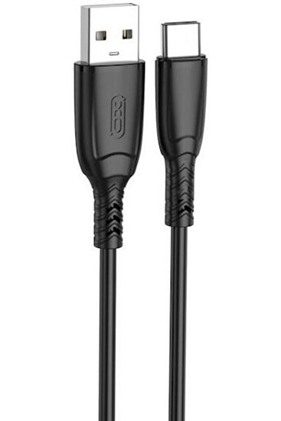 Xo Καλώδιο USB 2.0 USB-C Αρσενικό - USB-A Μαύρο 1μ NB245