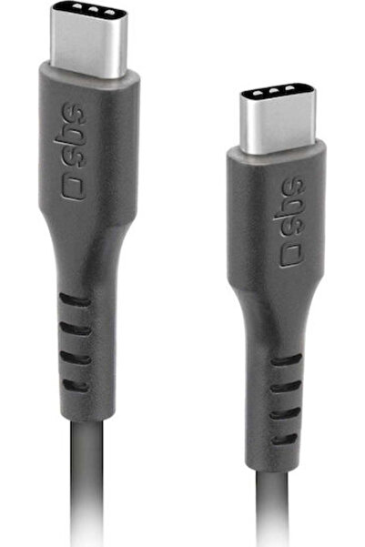 SBS Καλώδιο USB 2.0 USB-C αρσενικό - USB-C Μαύρο 3μ (TECABLETCC3M)