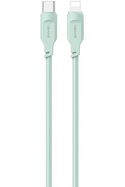 Usams US-SJ566 Καλώδιο USB-C σε Lightning 20W Πράσινο 1.2μ (SJ566USB04)