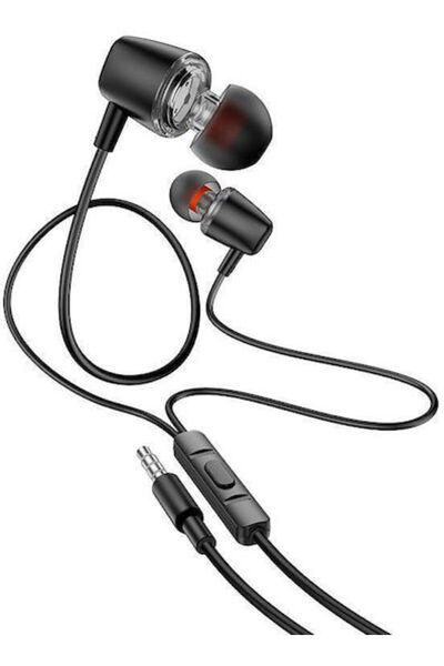 hoco. Hoco Ενδοωτικά Handsfree με βύσμα 3.5mm Μαύρο