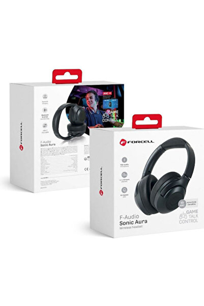 Forcell F-AUDIO Sonic Aura Ασύρματα ακουστικά Bluetooth On-Ear με 35 ώρες λει...