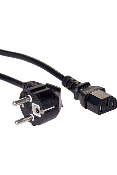 OEM Jasper IEC C13 - Schuko Καλώδιο 1.5μ Μαύρο