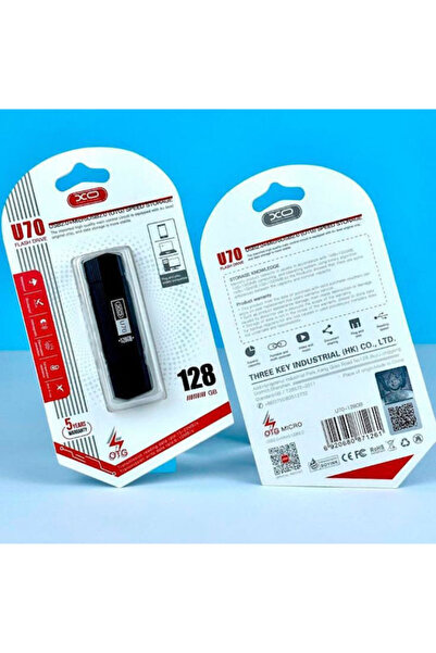 Xo 128GB USB 2.0 Στικάκι Μαύρο