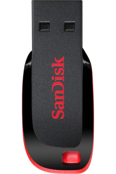 SanDisk Cruzer Blade 64GB USB 2.0 Στικάκι Μαύρο
