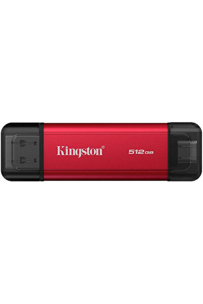Kingston 512GB USB 3.2 SSD Στικάκι με σύνδεση USB-C & USB-A, Μαύρο
