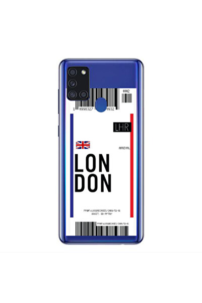 Other Samsung A21S London Arrival Transparent Silicone TPU Θήκη