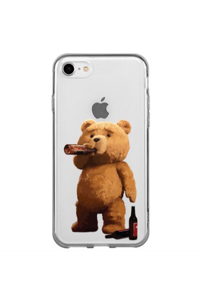 Other Apple iPhone 7 Beer Time Transparent Silicone TPU Θήκη