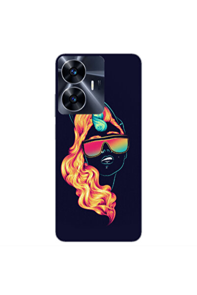 Other Realme Note 50 Horn style Transparent Silicone TPU Θήκη