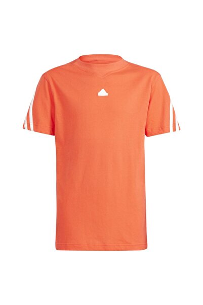 adidas Tricou pentru copii cu mânecă scurtă, Future Icons, cu 3 dungi, 140