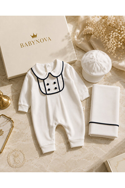 babyist مجموعة BABYNOVA Royal Heritage Premium لحديثي الولادة من المستشفى، مص...