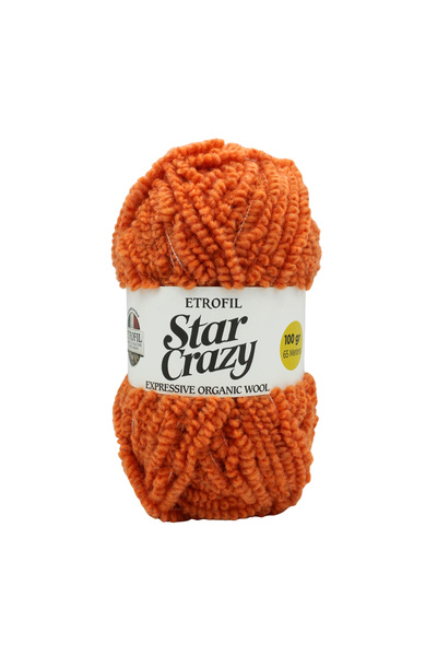 Etrofil Star Crazy Knitting Yarn Tile 30% organska merino vuna 65% akril 5% p...