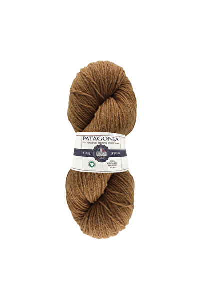 Etrofil Patagonia pređa za pletenje karamel smeđa 100% organska merino vuna 1...