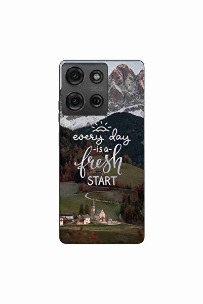 OEM Husa compatibila cu Motorola Moto G75 Silicon Gel Tpu Model Mesaj Fresh S...