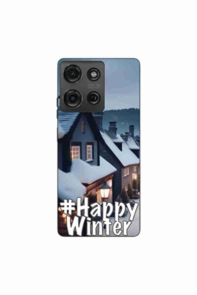 OEM Husa compatibila cu Motorola Moto G75 Silicon Gel Tpu Model Happy Winter