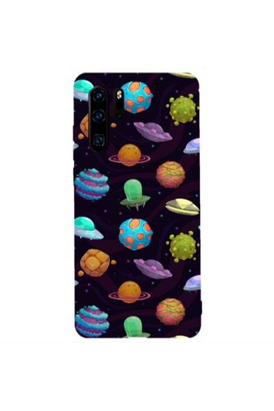 Other Huawei P30 Pro Spacecraft Transparent Silicone TPU Θήκη