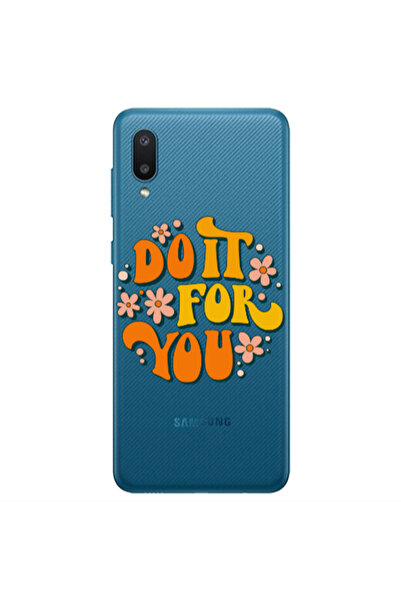Other Samsung A02 Do it For You Transparent Silicone TPU Θήκη