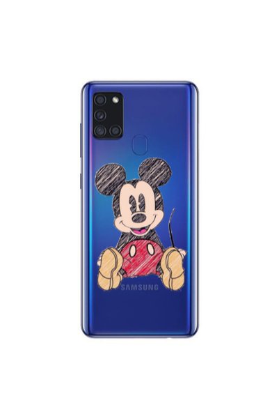 Other Samsung A21S Mickey mouse 2 Transparent Silicone TPU Θήκη