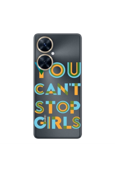 Other Huawei Nova 11i You Cant Stop Girls Transparent Silicone TPU Θήκη