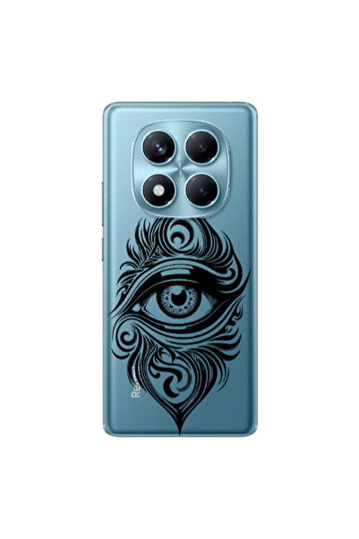 Other Xiaomi Redmi Note 14 Pro Eye patterned drawing Transparent Silicone TPU...