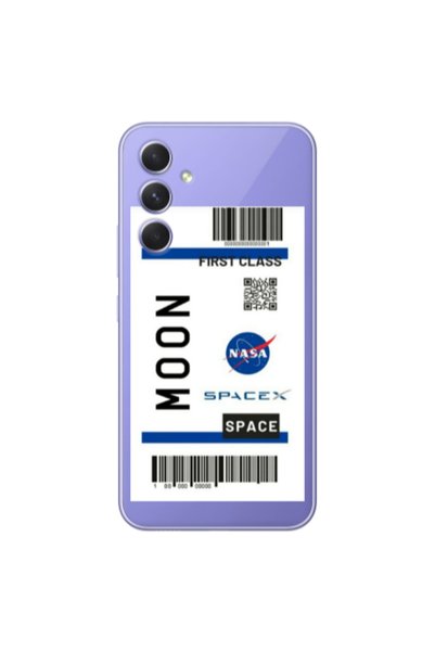 Other Samsung A56 Moon spacex Transparent Silicone TPU Θήκη