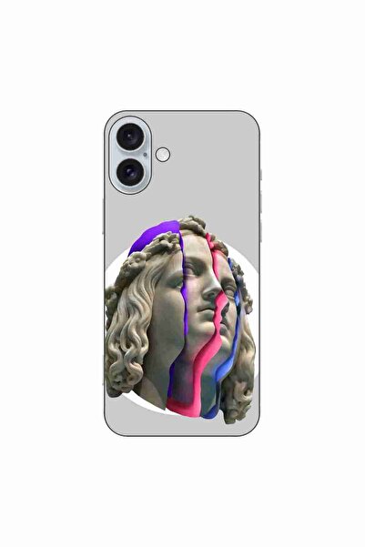 OEM Case compatible with Apple iPhone 16 Plus Silicone Gel Tpu Pattern Neon R...