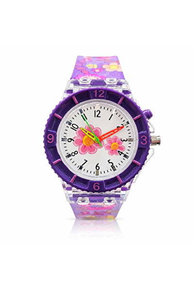Watch Ceas de mana copii HAPPY TIME mov cu afisaj electronic CC33