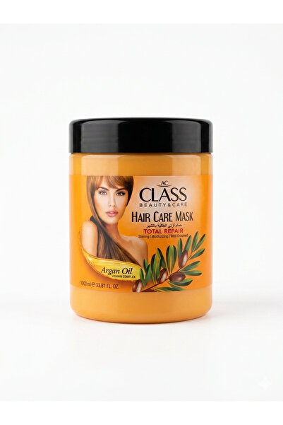 AC CLASS Beauty & Care Argan Yağlı Total Repair Saç Bakım Maskesi 1000 ml