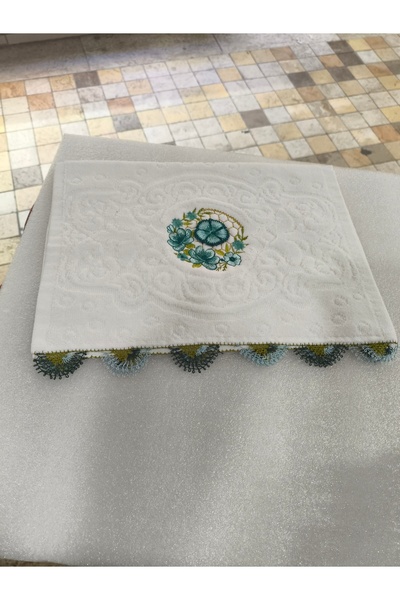 Sert İğne oyalı mutfak havlusu 35×50 cm