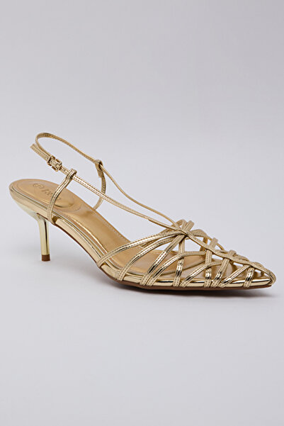 R&B Strappy Slingback Pumps