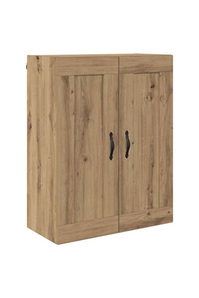 vidaxl Dulap montat pe perete Stejar Artizanal 69,5 x 34 x 90 cm