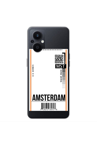 Other Oppo Reno 7 Lite Amsterdam Travel More Transparent Silicone TPU Θήκη