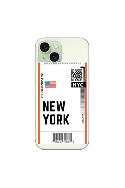 Other Apple iPhone 15 Plus New York NYC Transparent Silicone TPU Θήκη