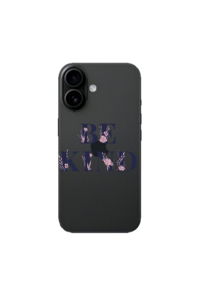 Other Apple Iphone 16 plus Be Kind Transparent Silicone TPU Θήκη