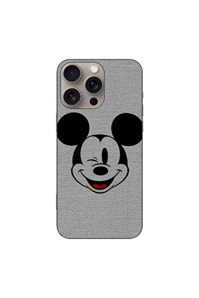 OEM Case compatible with Apple iPhone 16 Pro Max Silicone Gel Tpu Mickey Pattern