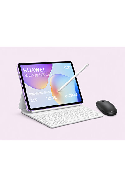 Huawei MATEPAD 11.5 2025 8 GB 256 GB PAPERMATTE EKRAN TABLET + KLAVYELİ KILIF...