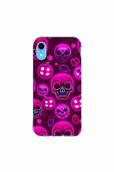 OEM Husa compatibila cu Apple iPhone XR Silicon Gel Tpu Model Cyberpunk Hallo...